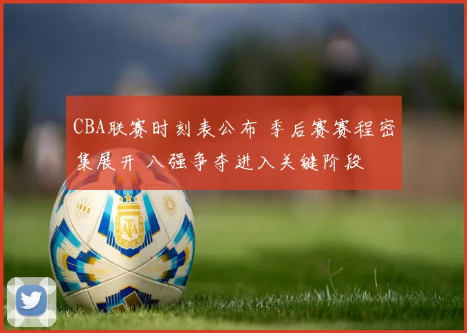 CBA联赛时刻表公布 季后赛赛程密集展开 八强争夺进入关键阶段